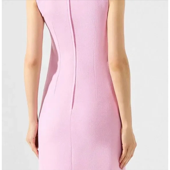 $1,250 Dolce & Gabbana NWT Light Pink Designer Dress Size Italian 38 / US Small - Picture 6 of 15